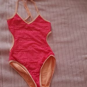 Girl's RBX Super Cute Cut-out Swimsuit Sz Small